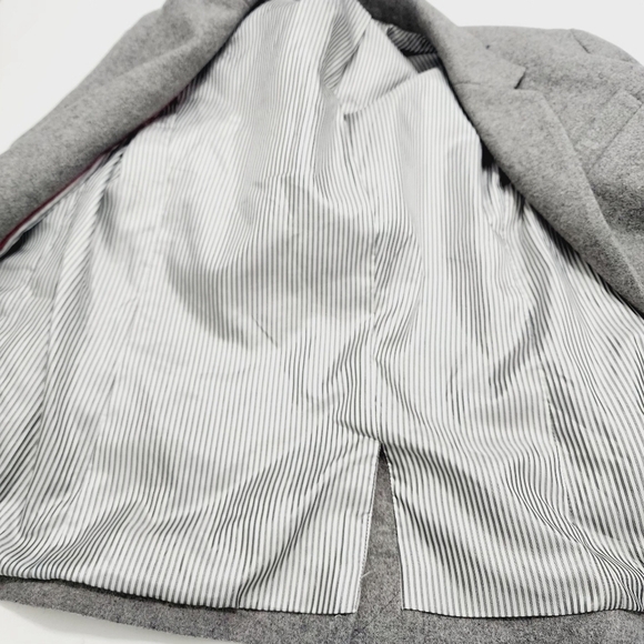 J. Crew Mercantile Wool Blend Gray Blazer Women's 6 - Picture 3 of 8